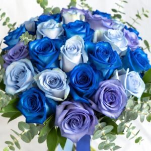 Ramos de Rosas Azules